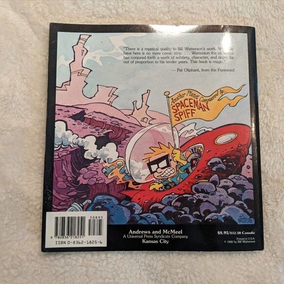 Calvin and Hobbes "Something Under the Bed is Drooling" comic book - Picture 2 of 4